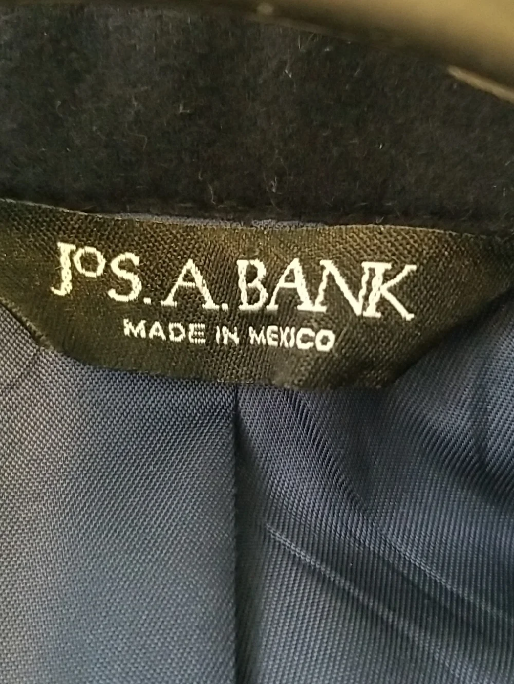 Joseph A Banks mens sport jacket w/elbow patches size tags removed EUC